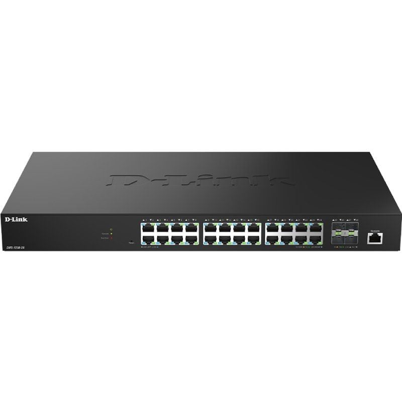 Switch D-link Dms-1250-28 / e 28 Portas / Rj-45 Gigabit 10 / 100 / 1000 / SFP