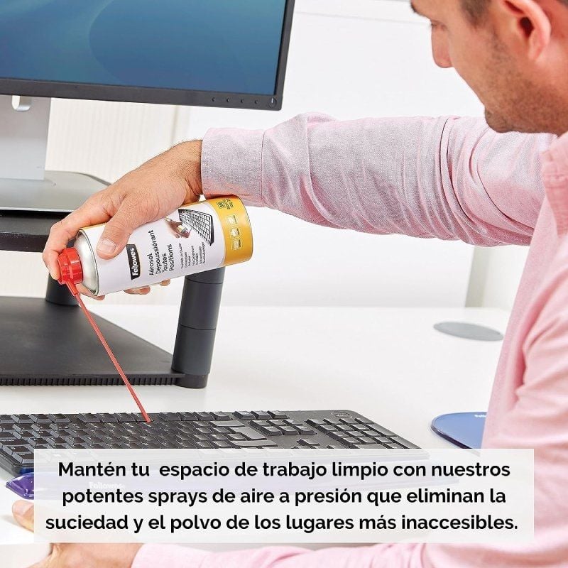 Pulverizador de Ar Pressurizado Fellowes 9974804 / 200 Ml de Capacidade