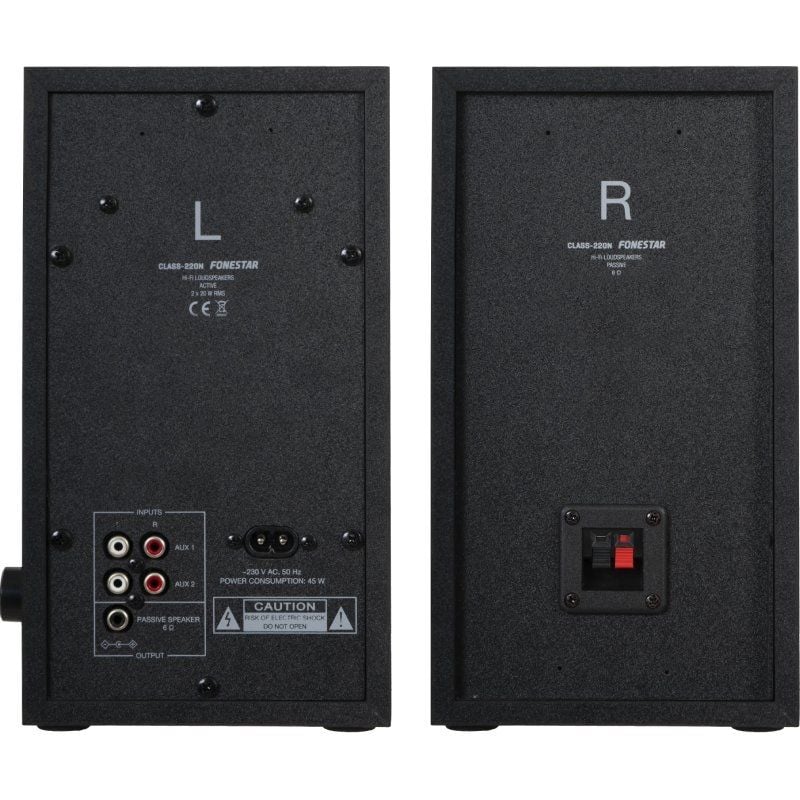 Colunas Fonestar Class-220n / 80W / 2.0