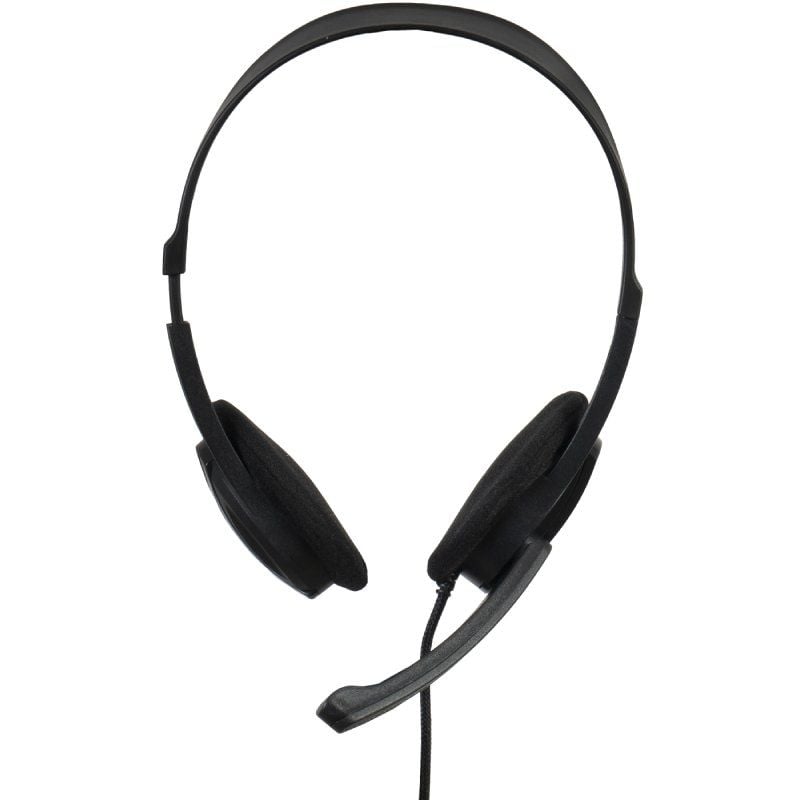 Auscultadores Fonestar Home-35 com Microfone / Jack 3.5 / Preto