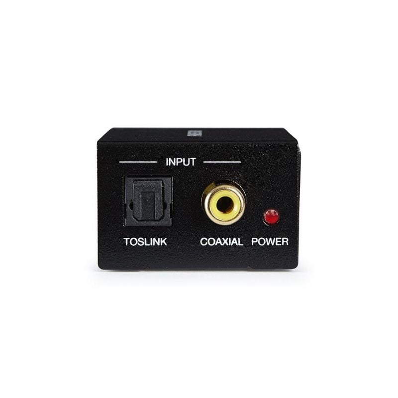 Conversor de Áudio Fonestar Fo-37da / Entrada Toslink e RCA / Saída RCA 2x