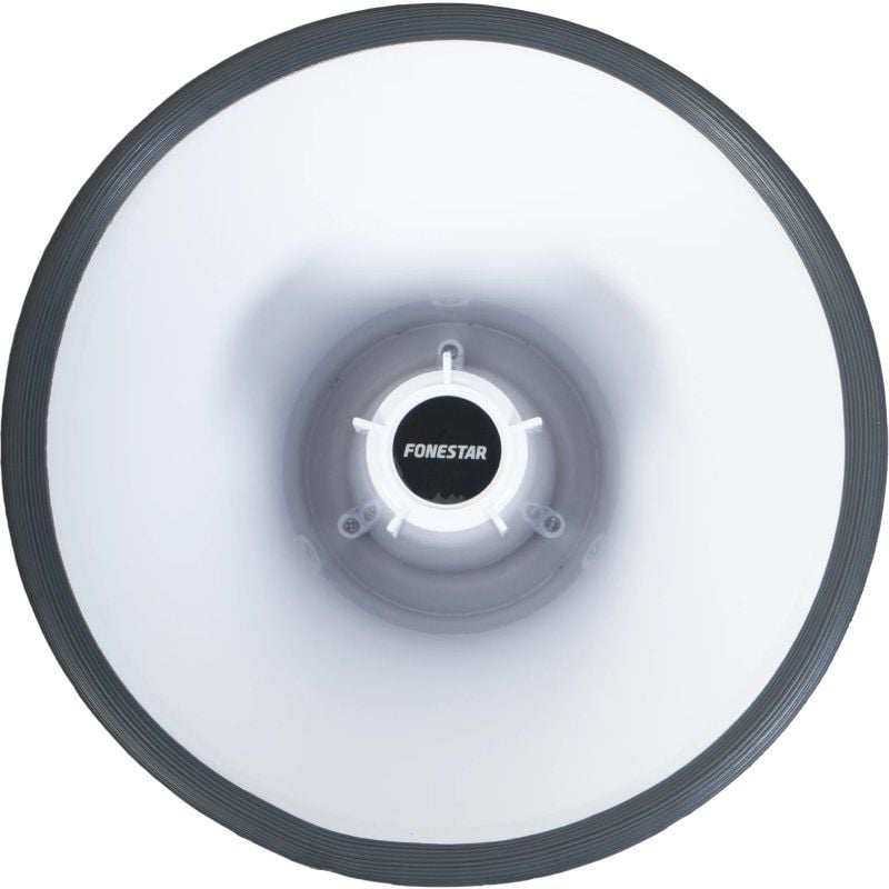 Megafone com Sirene Fonestar Mf-114su / 25W / USB / SD / Alimentado por Bateria / 12V DC