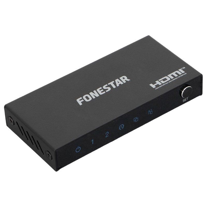 Duplicador HDMI Fonestar Fo-22s2ed / 2x HDMI Fêmea - HDMI Macho