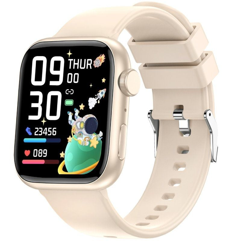 Smartwatch Forever Igo Watch 3 Jw-500 / Notificações / Ritmo Cardíaco / Marfim