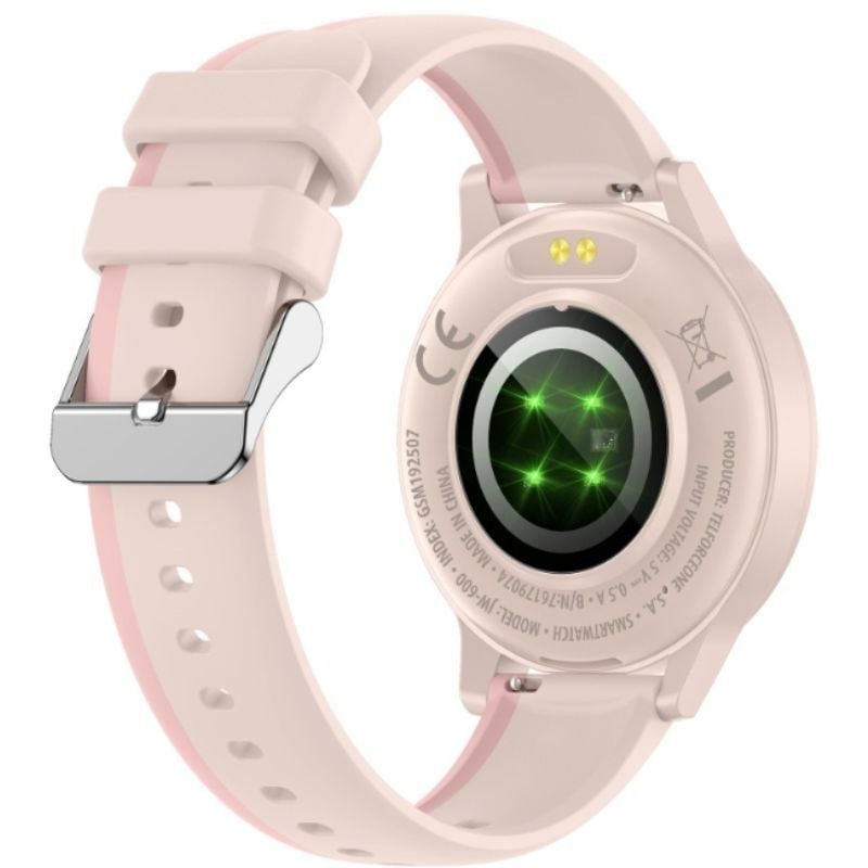 Forever Smartwatch Igo Watch 4 Jw-600 Notificações / Ritmo Cardíaco / Rosa
