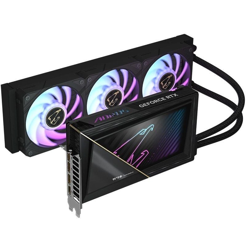 Placa Gráfica Gigabyte AORUS Geforce RTX 5090 Xtreme Waterforce / 32GB GDDR7