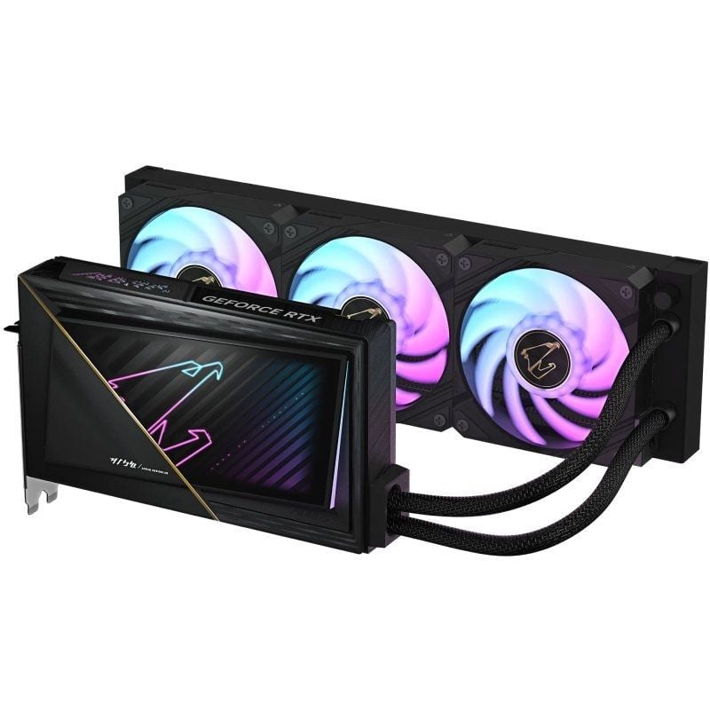 Placa Gráfica Gigabyte AORUS Geforce RTX 5090 Xtreme Waterforce / 32GB GDDR7