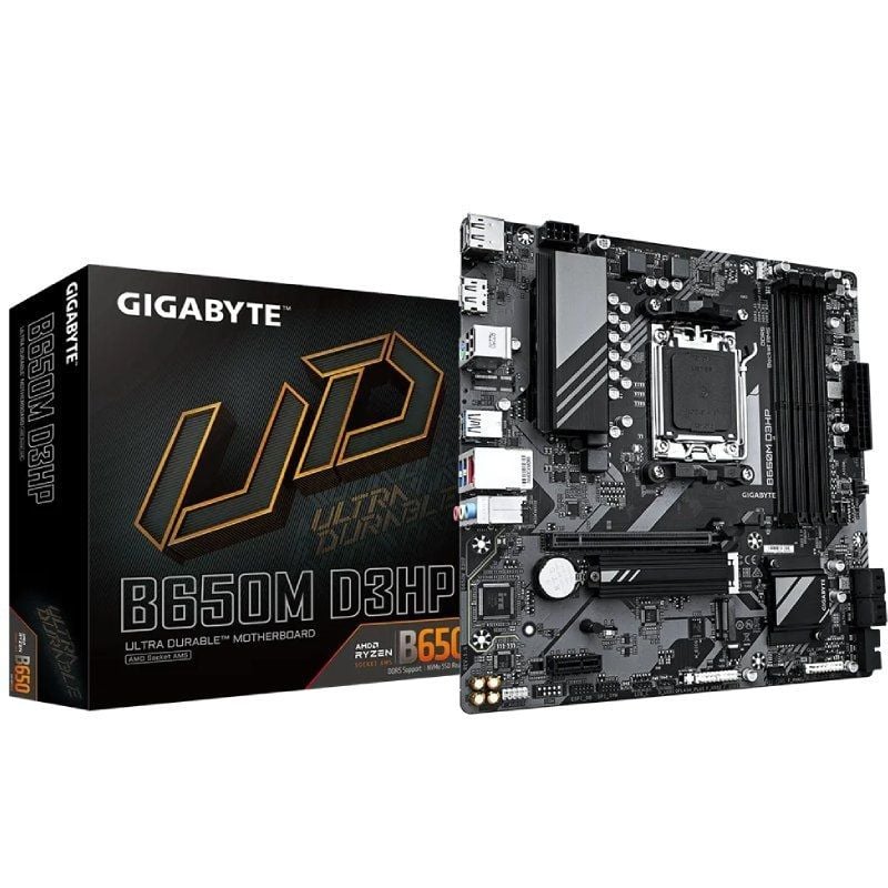 Placa-mãe Gigabyte B650M D3HP Socket AM5 / Micro ATX