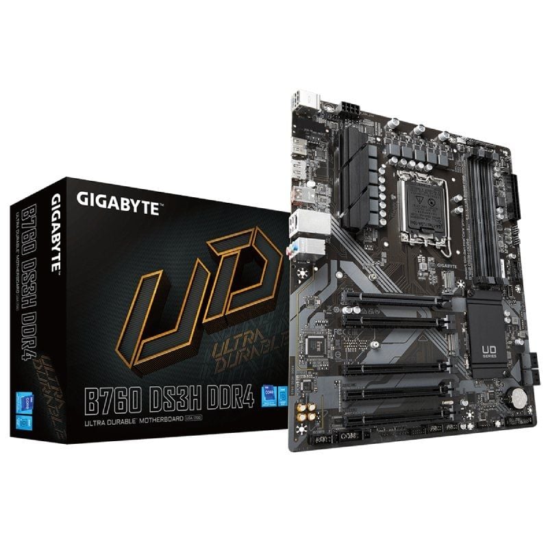 Placa-mãe Gigabyte B760 DS3H DDR4 Socket 1700