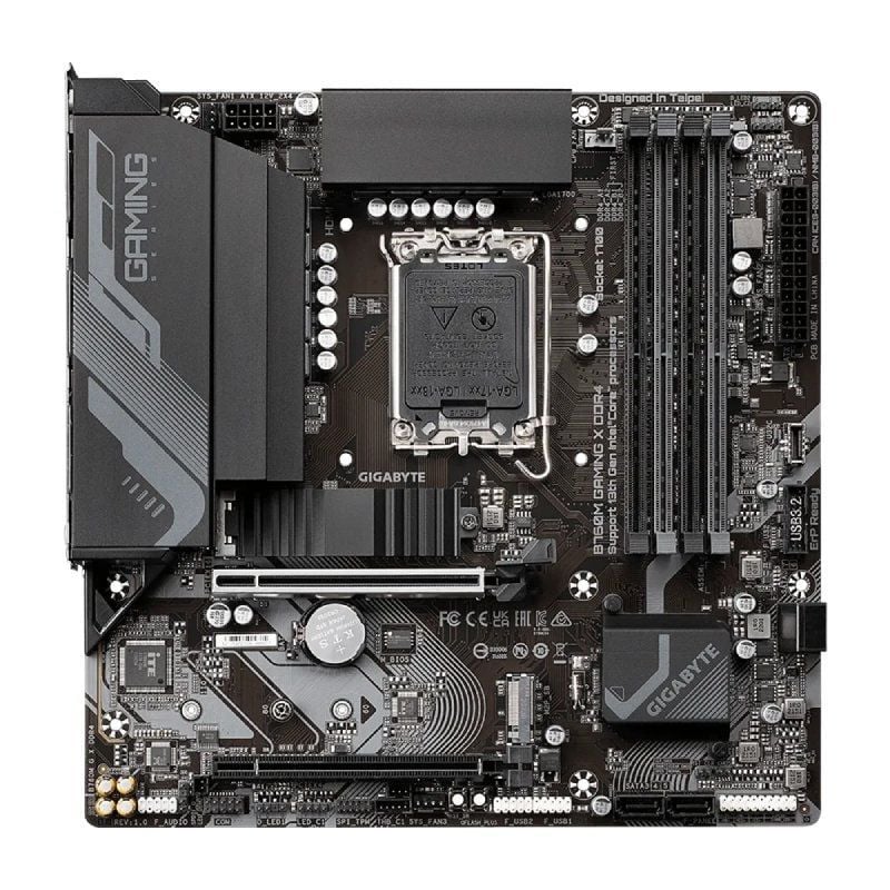 Placa-mãe Gigabyte B760M GAMING X DDR4 Socket 1700 / Micro ATX
