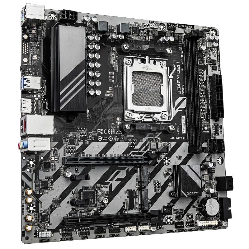 Placa-mãe Gigabyte B840M D2H Socket AM5 / Micro ATX
