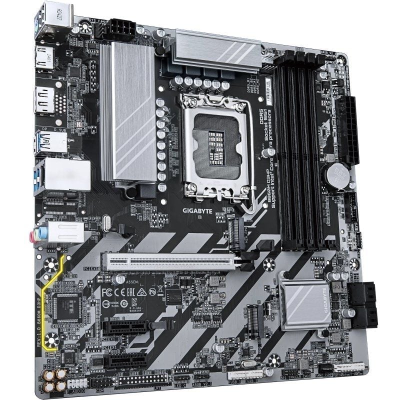 Gigabyte B860M D3HP Soquete 1851 / DDR5 / PCIe 5.0 / Placa-mãe Micro ATX