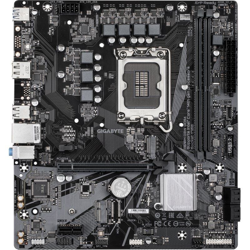Placa-mãe Gigabyte H610M D3W DRR4 Socket 1700 / Micro ATX