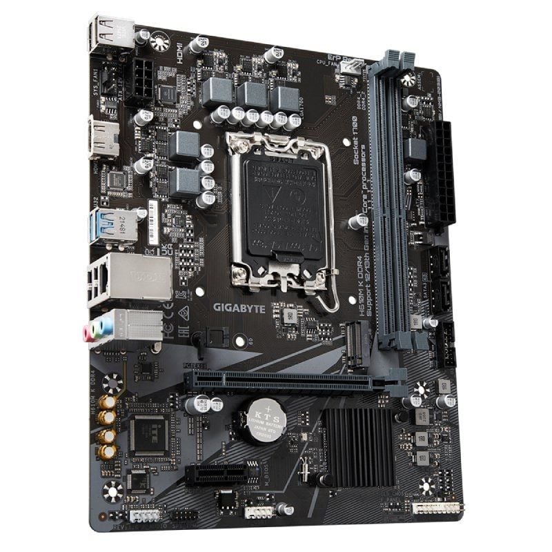 Placa-mãe Gigabyte H610M K DDR4 Socket 1700 / Micro ATX
