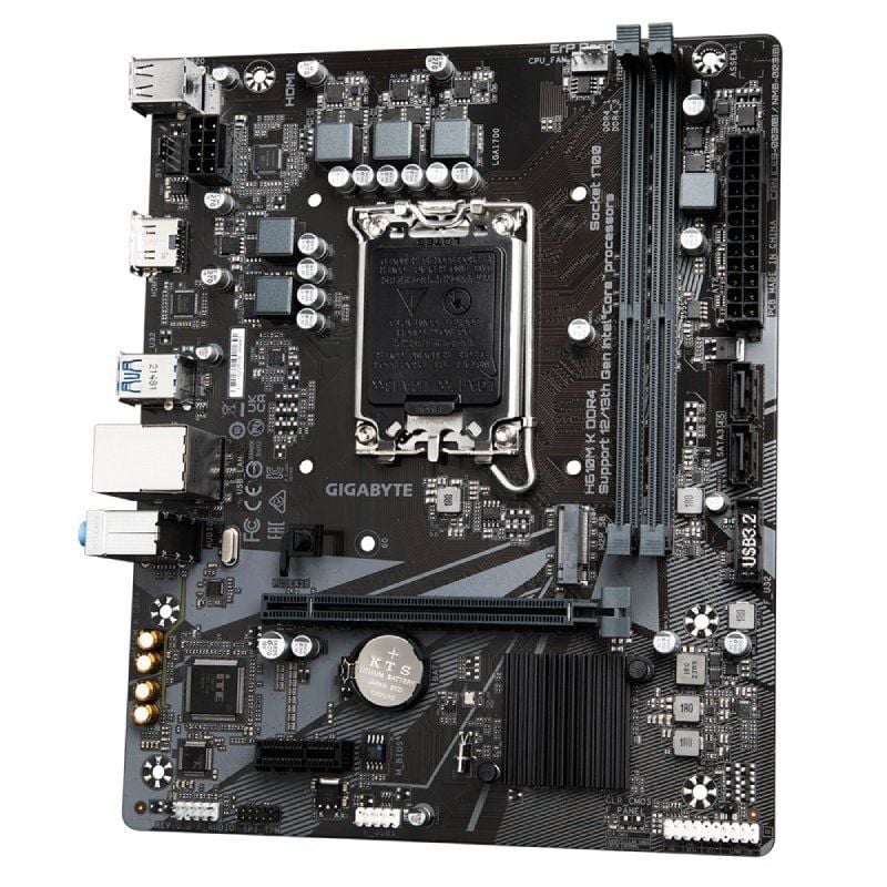 Placa-mãe Gigabyte H610M K DDR4 Socket 1700 / Micro ATX