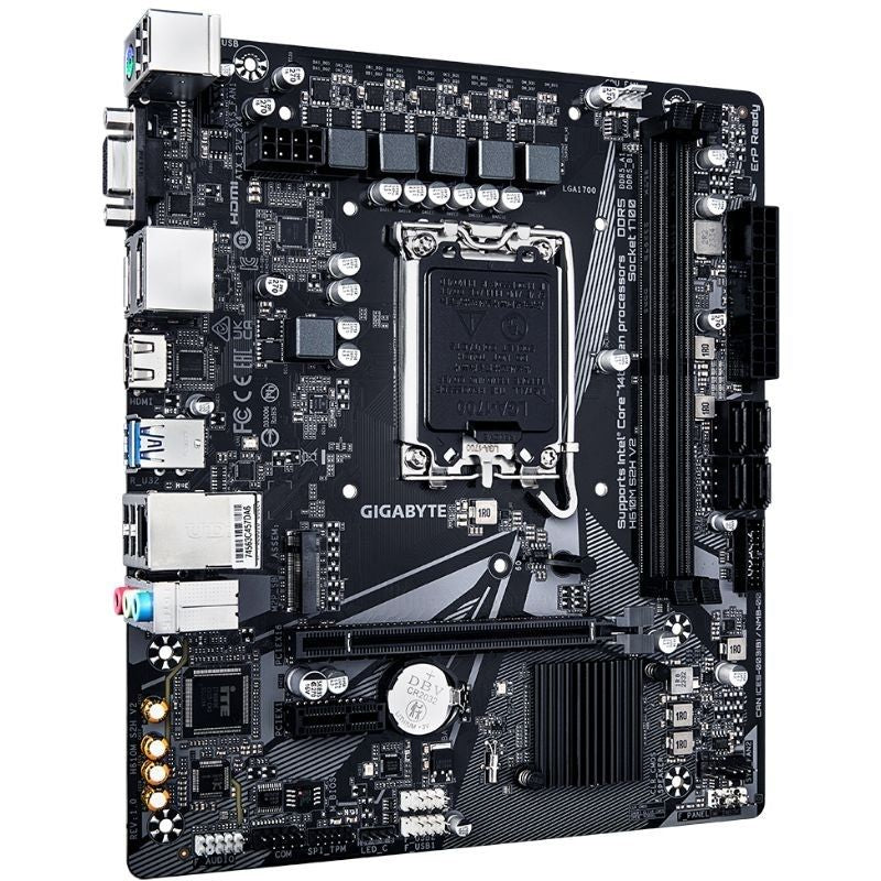 Placa-mãe Gigabyte H610M S2H V2 Socket 1700 / Micro ATX