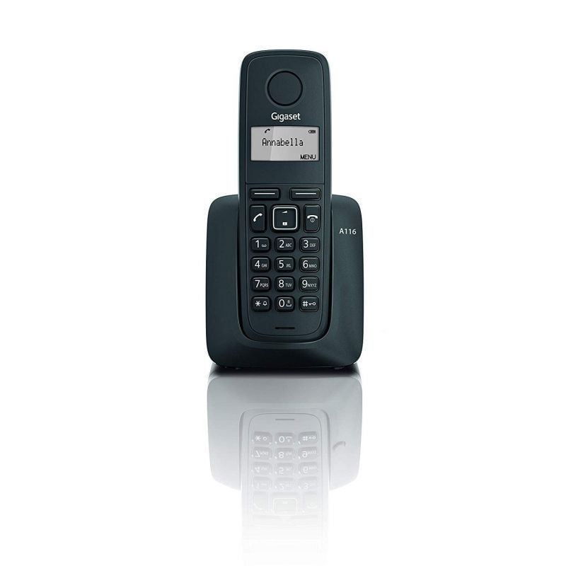 Telefone sem Fios Gigaset A116 / Preto