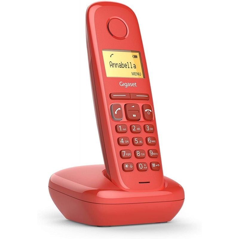 Telefone sem Fios Gigaset A170 / Vermelho