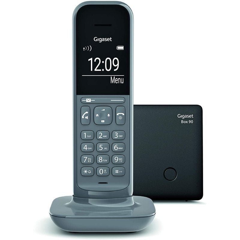 Telefone sem Fios Gigaset CL390 / Cinzento
