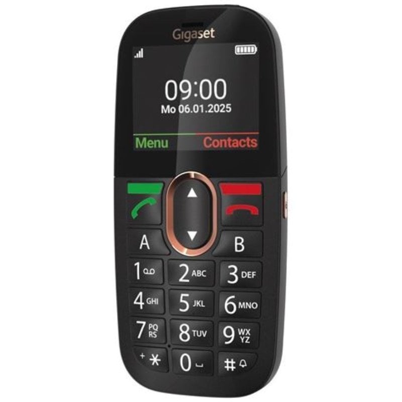 Gigaset GL695 Telemóvel para Idosos / 4G / Preto