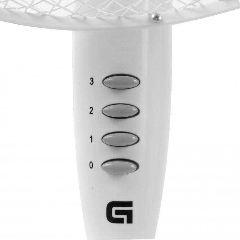 Ventilador de Chão Grunkel Fan-165x / 50W / 5 Pás 40cm / 3 Velocidades