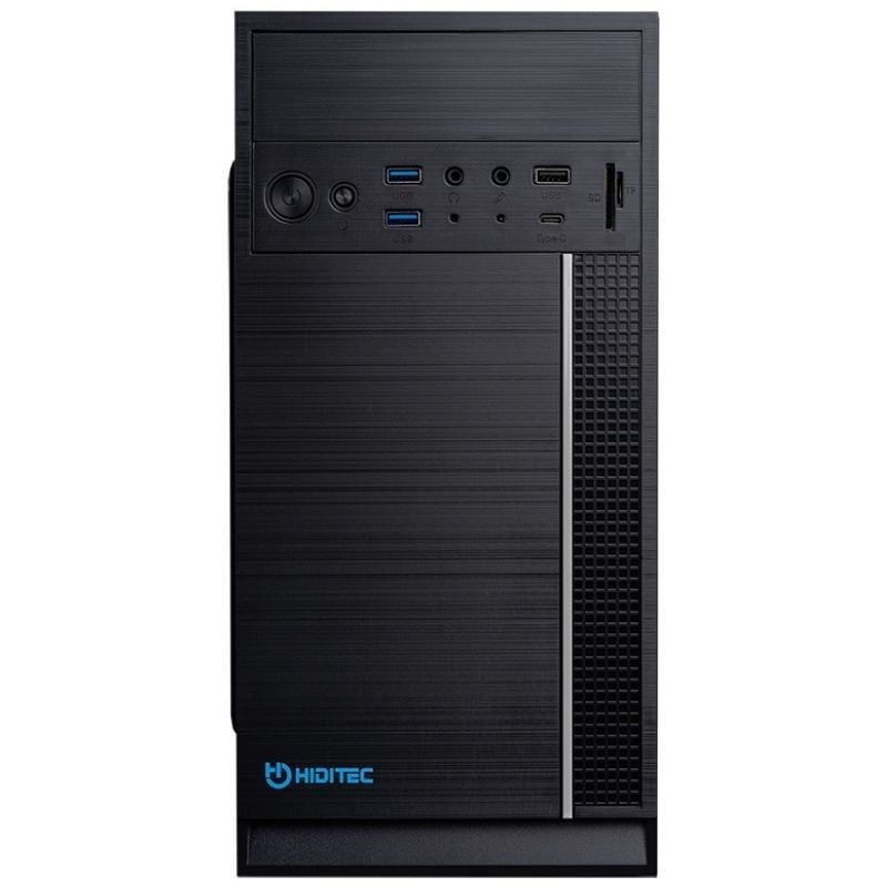 Caixa Hiditec Q5 PRO Mini Tower com Fonte de Alimentação de 500 W