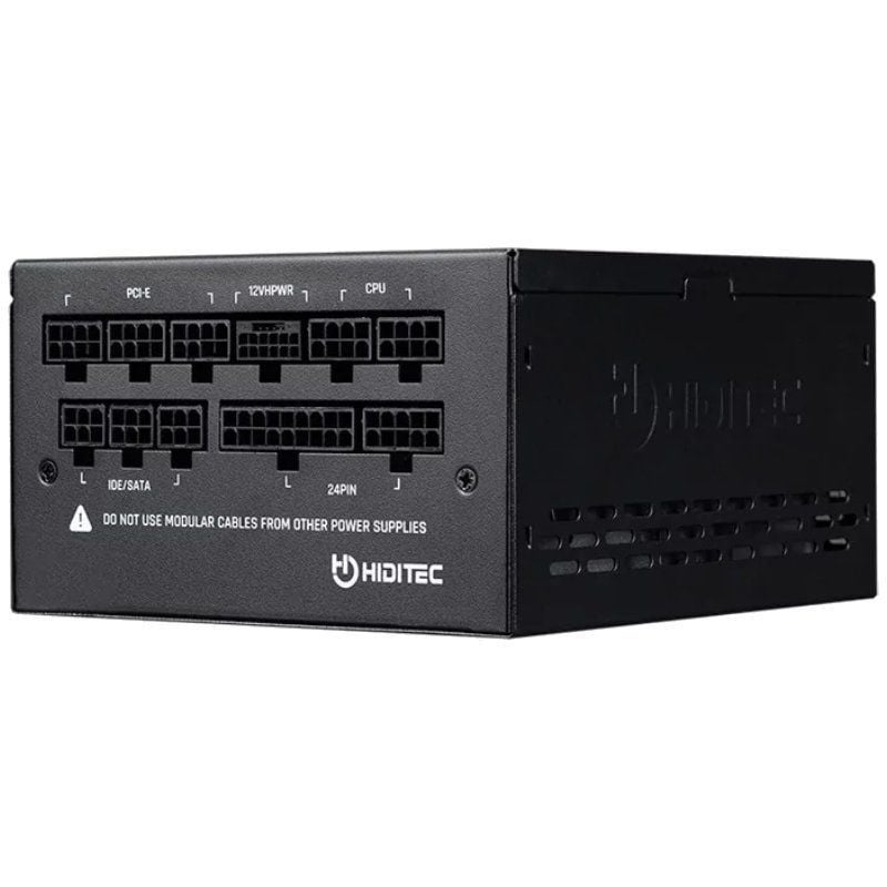 Fonte de Alimentação Hiditec GDX750 V2 / 750W / Ventilador de 14cm / ATX 3.0 / PCIe 5.0 / 80 Plus G…