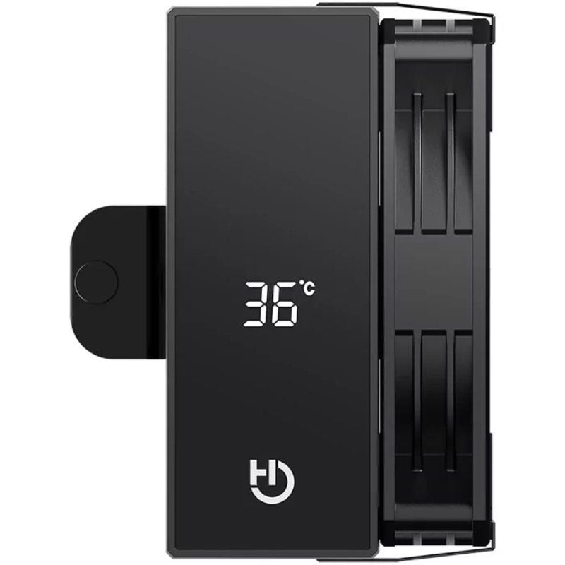 Ventoinha Hiditec DC10 Pro / 12cm com Dissipador de Calor