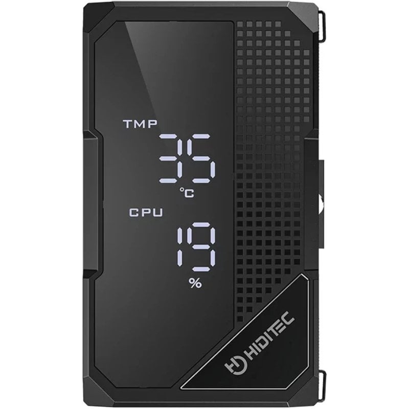Ventilador com Dissipador Hiditec DC20 Pro / 12 Cm
