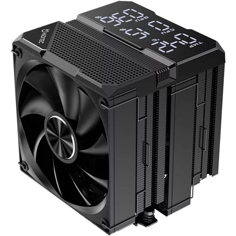 Ventilador com Dissipador Hiditec DC40 Pro / 12 Cm