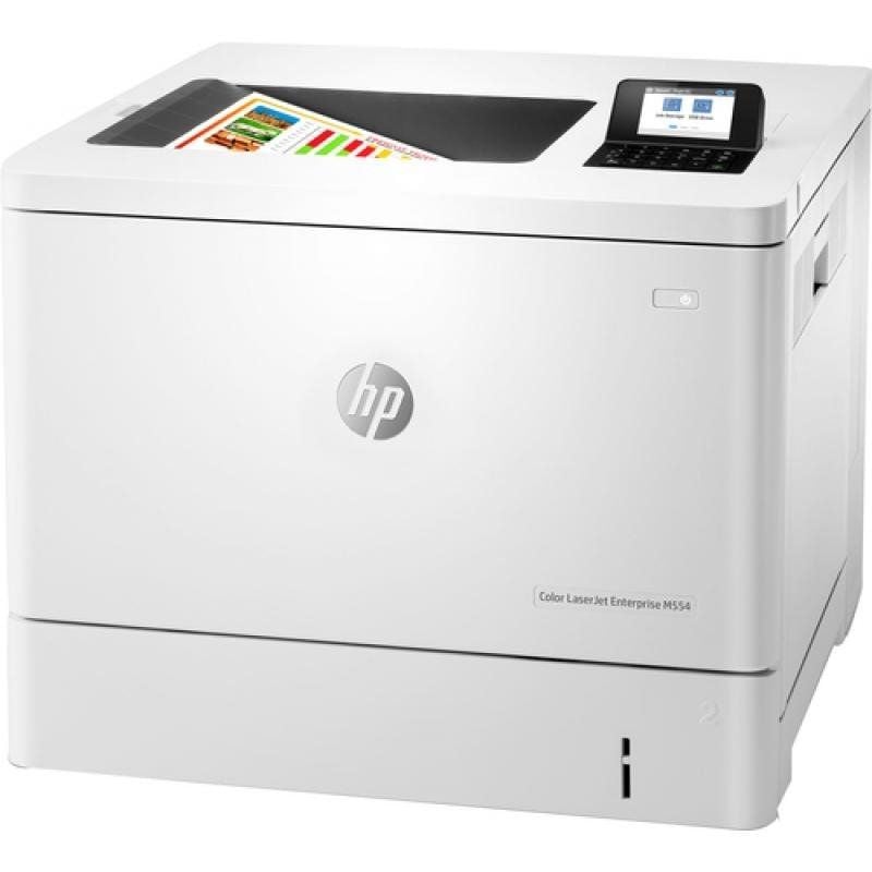 Impressora Laser a Cores Duplex HP Laserjet Enterprise M554DN / Branco