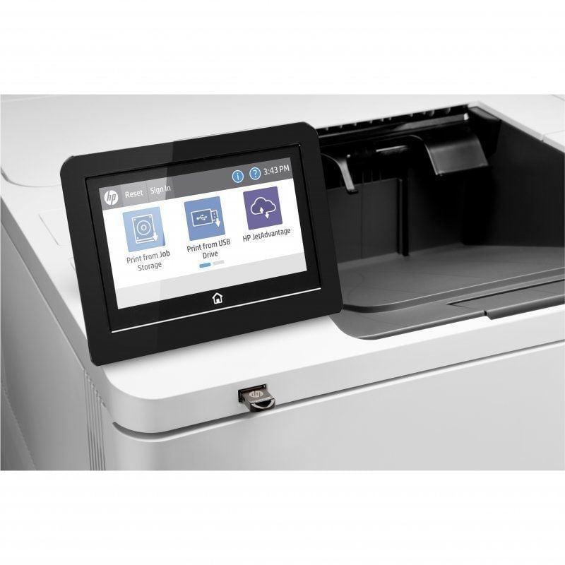 Impressora Laser Monocromática Duplex HP Laserjet Enterprise M611DN / Branco