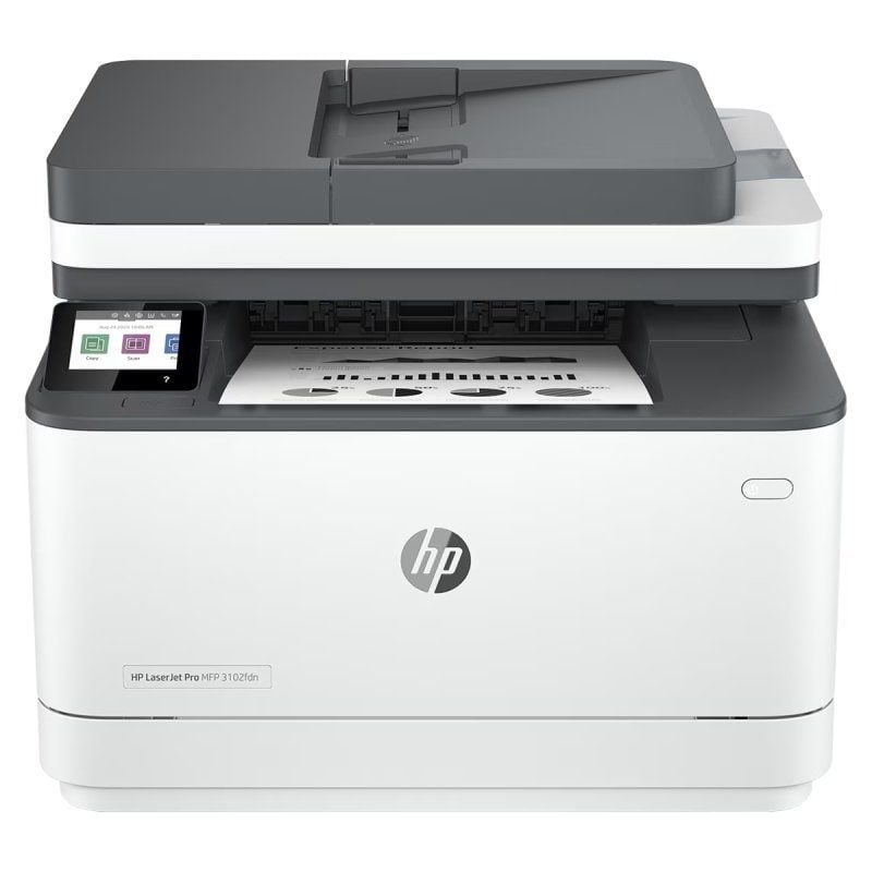 Multifunções Laser Monocromático HP Laserjet Pro 3102FDN Fax / Duplex / Branco