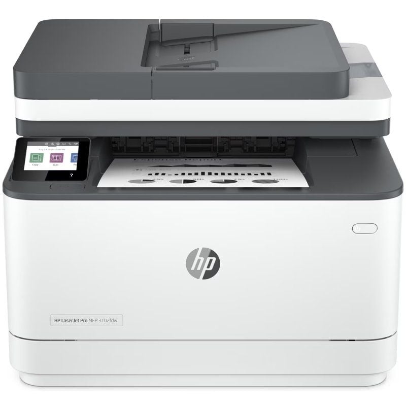 Multifunções Laser Monocromática HP Laserjet Pro 3102FDW Wifi / Fax / Duplex / Branco
