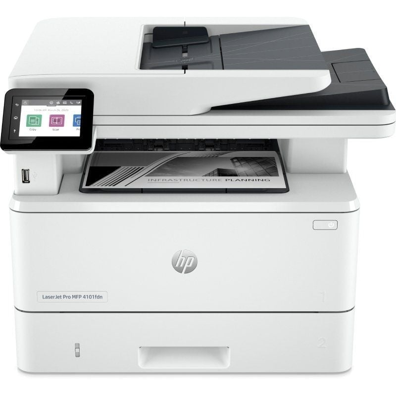 Impressora Multifunções Laser Monocromática HP Laserjet Pro 4102DW Wifi / Duplex / ADF / Branco
