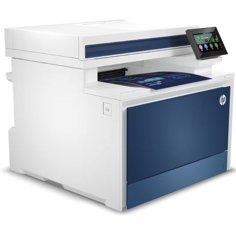 HP Laserjet Pro 4302fdn Multifunções Laser a Cores Fax / Duplex / ADF / Branco e Azul
