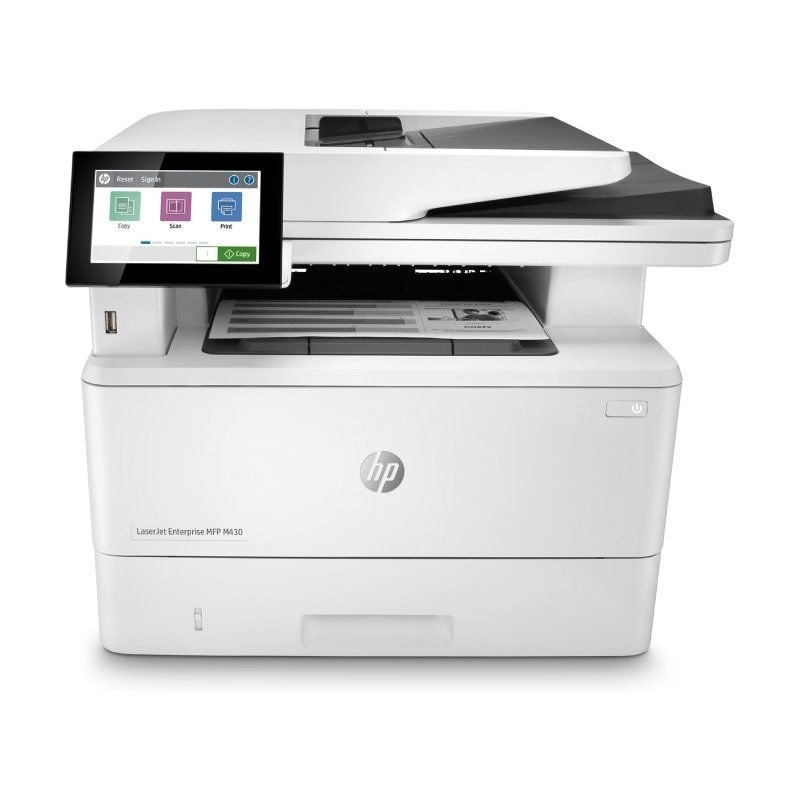 Impressora Multifunções Laser Monocromática HP Laserjet Enterprise MFP M430F Fax / Duplex / Branco