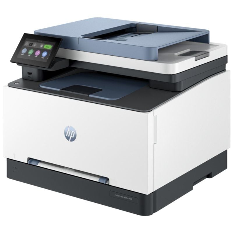 Impressora Multifunções Laser a Cores HP Laserjet Pro MFP 3302FDN Fax / Duplex / Branco e Azul