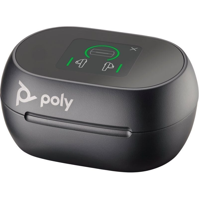 Auricular Bluetooth Poly Voyager Free 60+ UC M com Estojo de Carregamento + Adaptador BT700 / Auton…