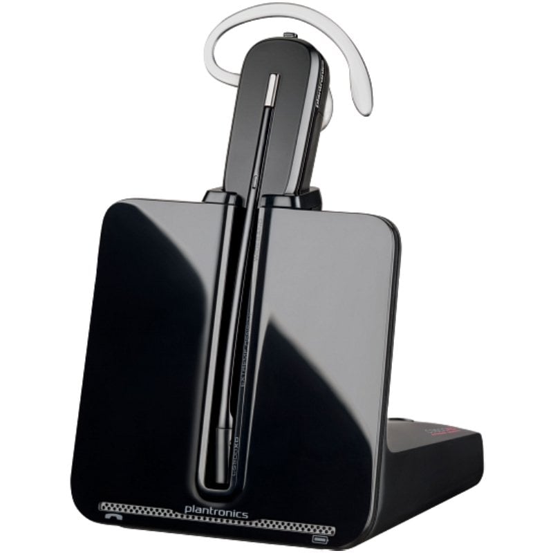 Auscultador sem Fios DECT Poly CS540A / com Base de Carregamento / Wi-fi / Preto