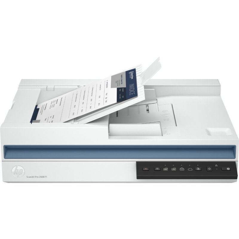 Scanner de Documentos HP Scanjet Pro 2600 F1 com ADF / Alimentador Duplex de Documentos
