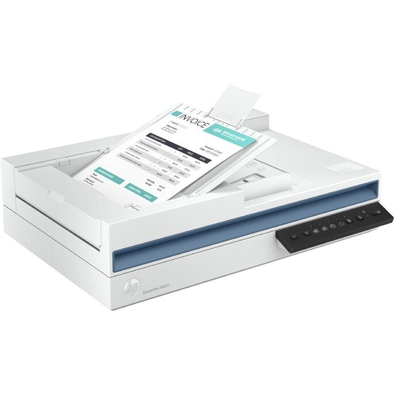 Scanner de Documentos HP Scanjet Pro 3600 F1 com ADF / Alimentador Duplex de Documentos
