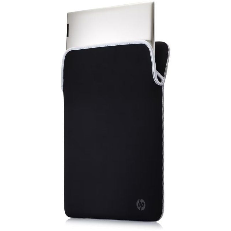 Bolsa Reversível HP 2F2J1AA para Computadores Portáteis Até 14,1" / Preto e Prateado