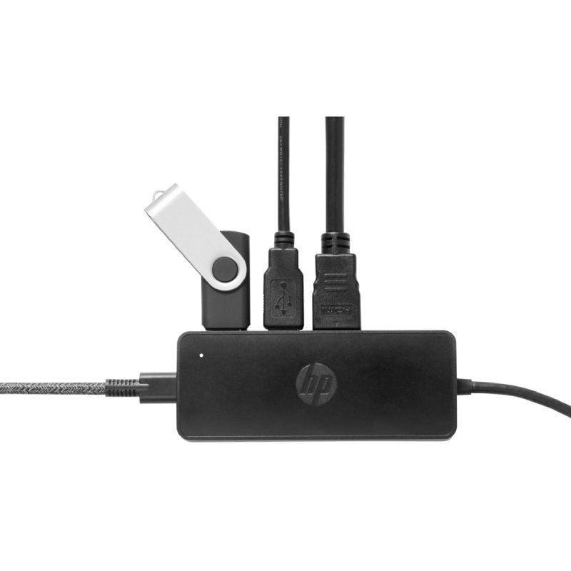 Base de Ligação USB 3.0 Tipo C HP Usb-c Travel G2 / 2xusb / 1xhdmi / 1xvga / Preto