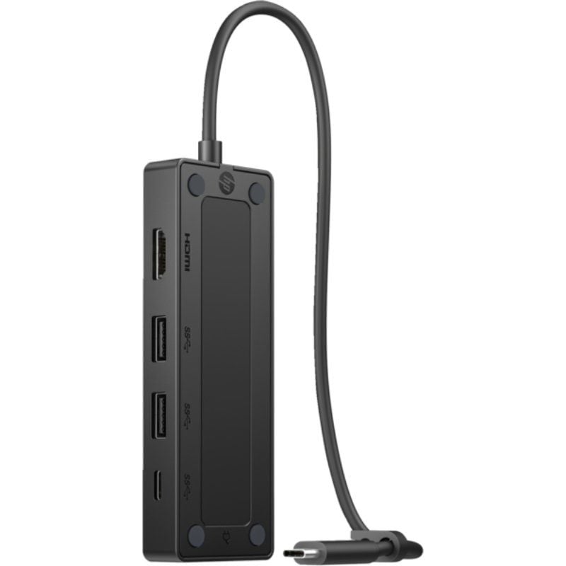 Base de Ligação USB Tipo C HP G3 / 2xusb / 1xusb Tipo C / 1xhdmi / 1xusb Tipo C PD / Preto