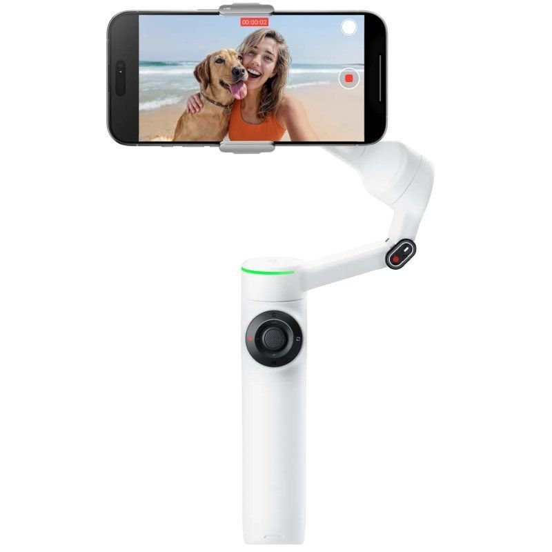 Gimbal com Bastão para Selfies Insta360 Flow 2 Pro / Branco
