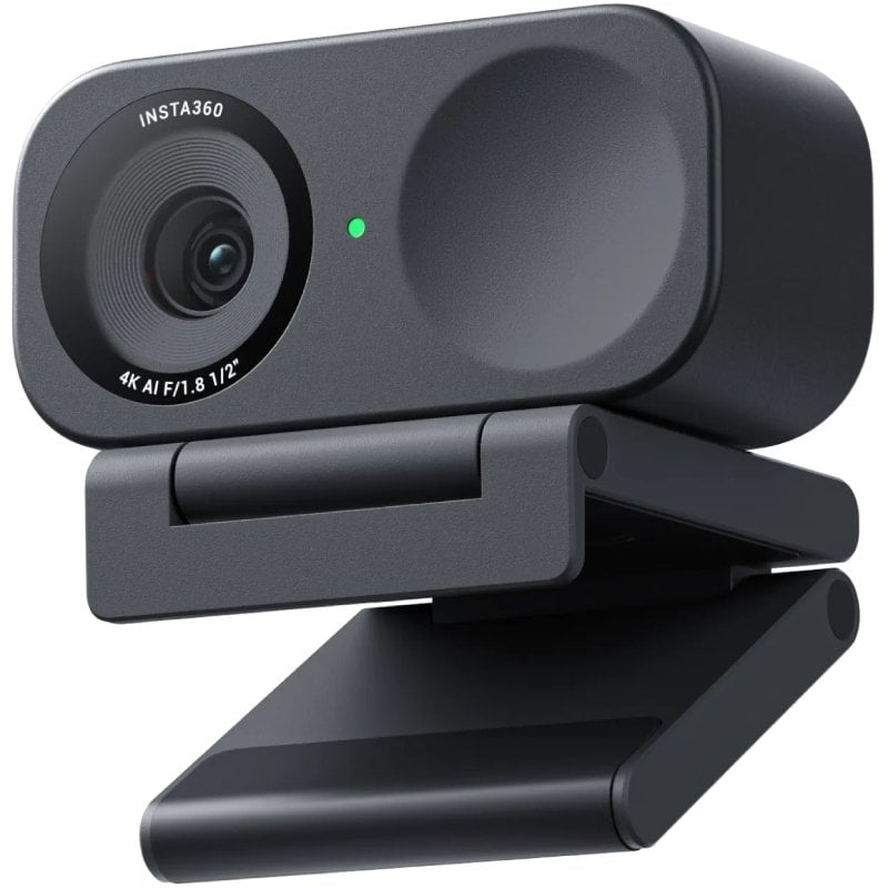 Câmara Web Insta360 Link 2C / Seguimento de IA / Controlo por Gestos / 3840 X 2160 4K UHD