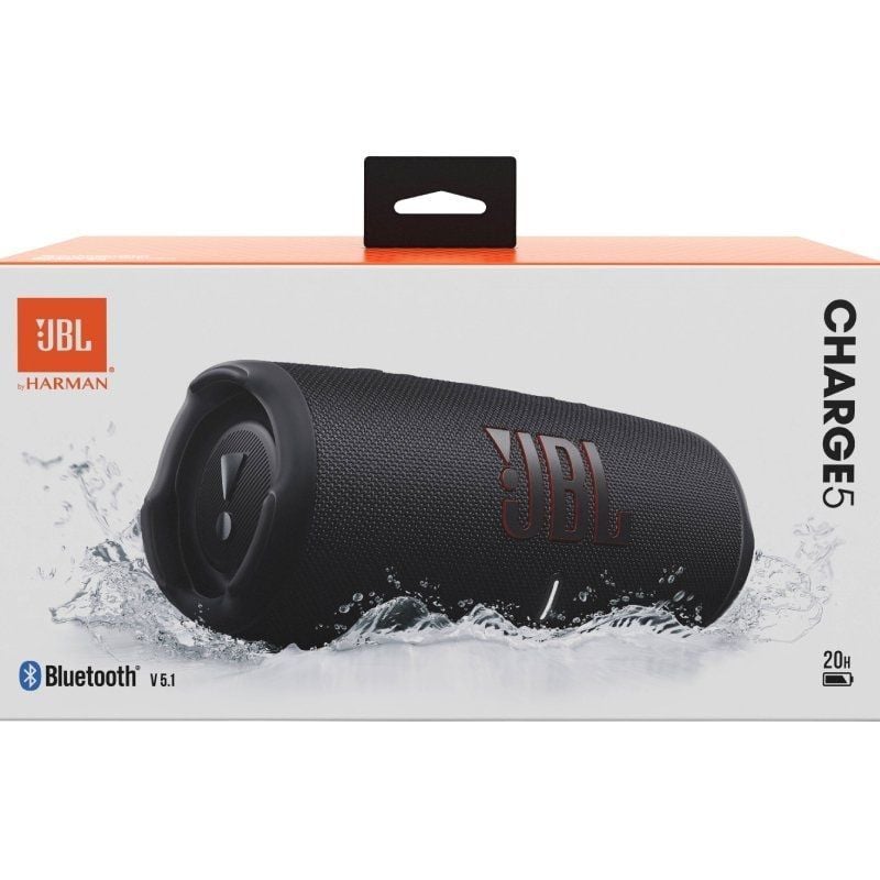 Altifalante Bluetooth JBL Charge 5 / 40W / 1.0 / Preto