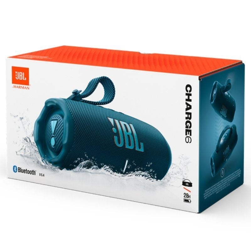 Altifalante Bluetooth JBL Charge 6 / 45W / 1.0 / Azul