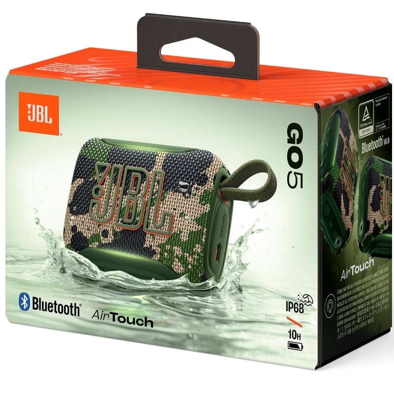 Altifalante Bluetooth JBL GO 5 / 4.8w / 1.0 / Esquadrão